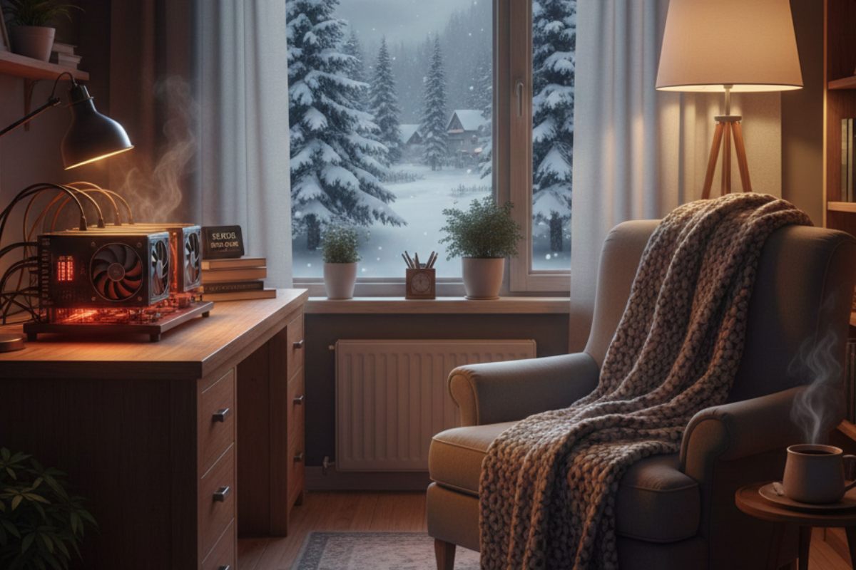 How To Heat Your Room With A Crypto Miner This Winter